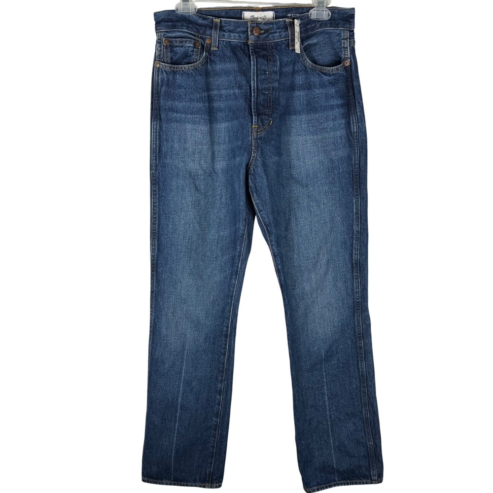 Madewell The Bootcut Jean NW389 Medium Indigo High Rise 100% Cotton 29x32 NEW